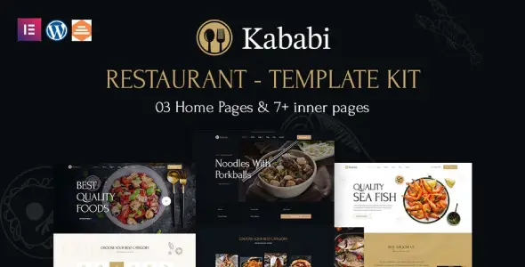 Kababi – Restaurant Elementor Template Kit